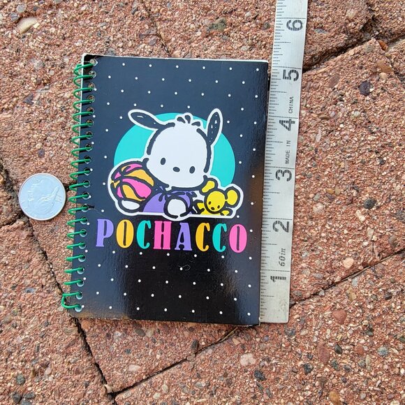 Vintage authentic 1990s Y2K SANRIO Pochacco dog Hello Kitty spiral notebook - Picture 12 of 16
